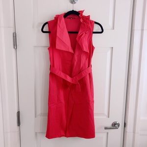 NWOT Elie Tahari Rose V-Neck Dress